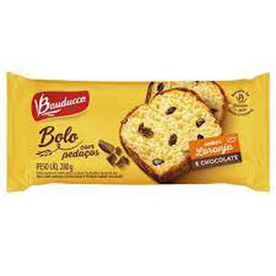 Bolo Laranja com Pedaço de Chocolate 280g - BAUDUCCO